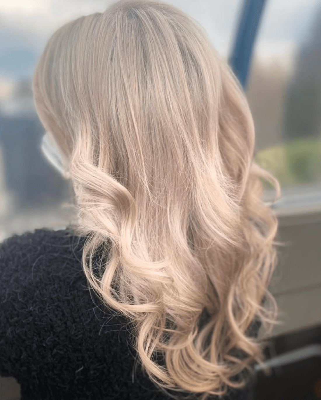 Perfect warm blond door hardy's salon in tilburg